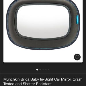 Infant car seat mirror